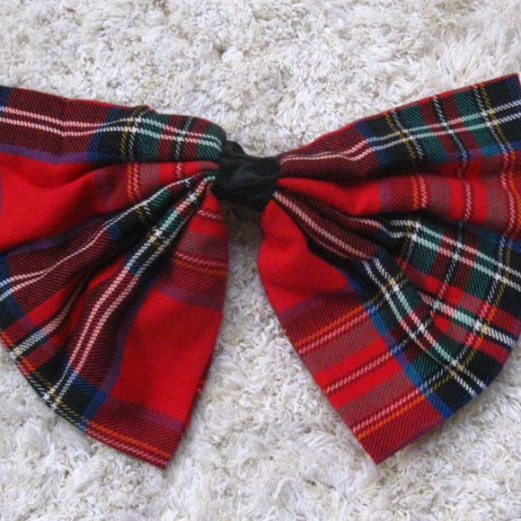 Vintage 80s Big Hair Bows Bundle of 6 Hair Accessories - Picture 7 of 8